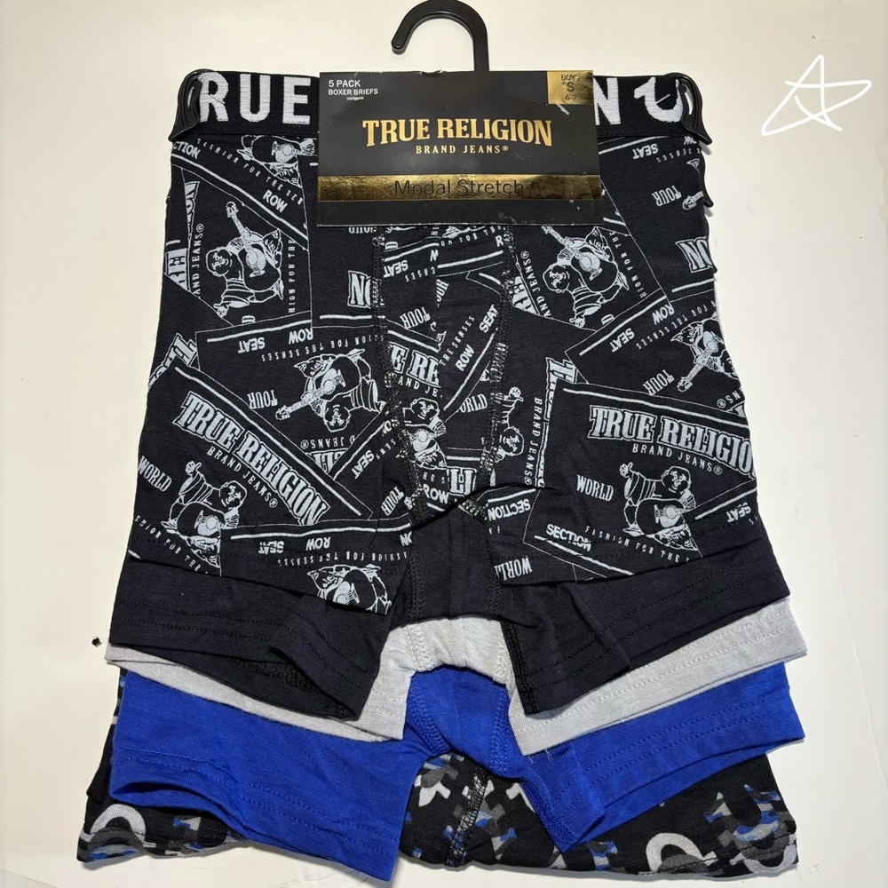 NEW Boys True Religion Boxer Briefs